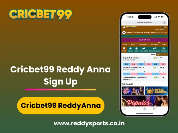 Cricbet99 Reddy Anna Sign Up